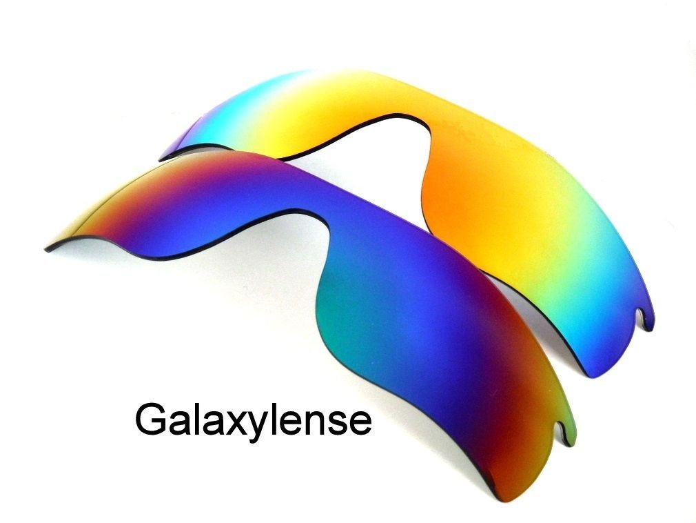 Galaxy Replacement Lenses For Oakley Radarlock Path Green/Red Polarized,2 Pairs