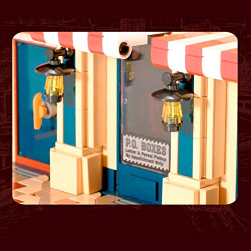 n.g. Home Decor 3280Pcs Modular House Building Sets Corner Hotel Architecture Modell mit LED-Beleuchtungsset - DIY City… – Bild 7