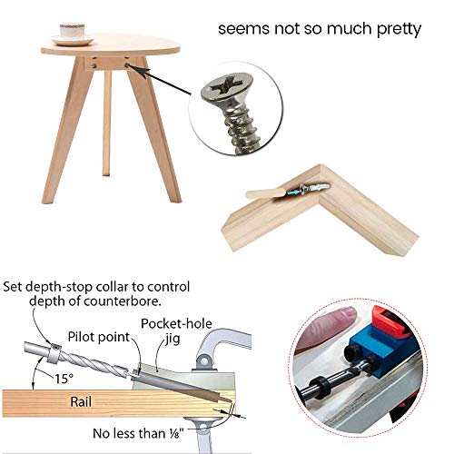 14Pcs Dima per fori a tasca set dima per spinatura...