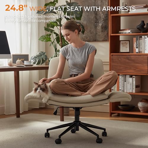 Luxury executive leather office chair