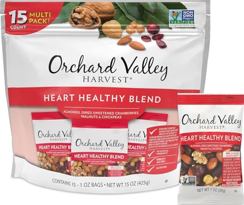 20% coupon - ★Orchard Valley Harvest Heart Healthy Blend, 1oz, 15 pouches