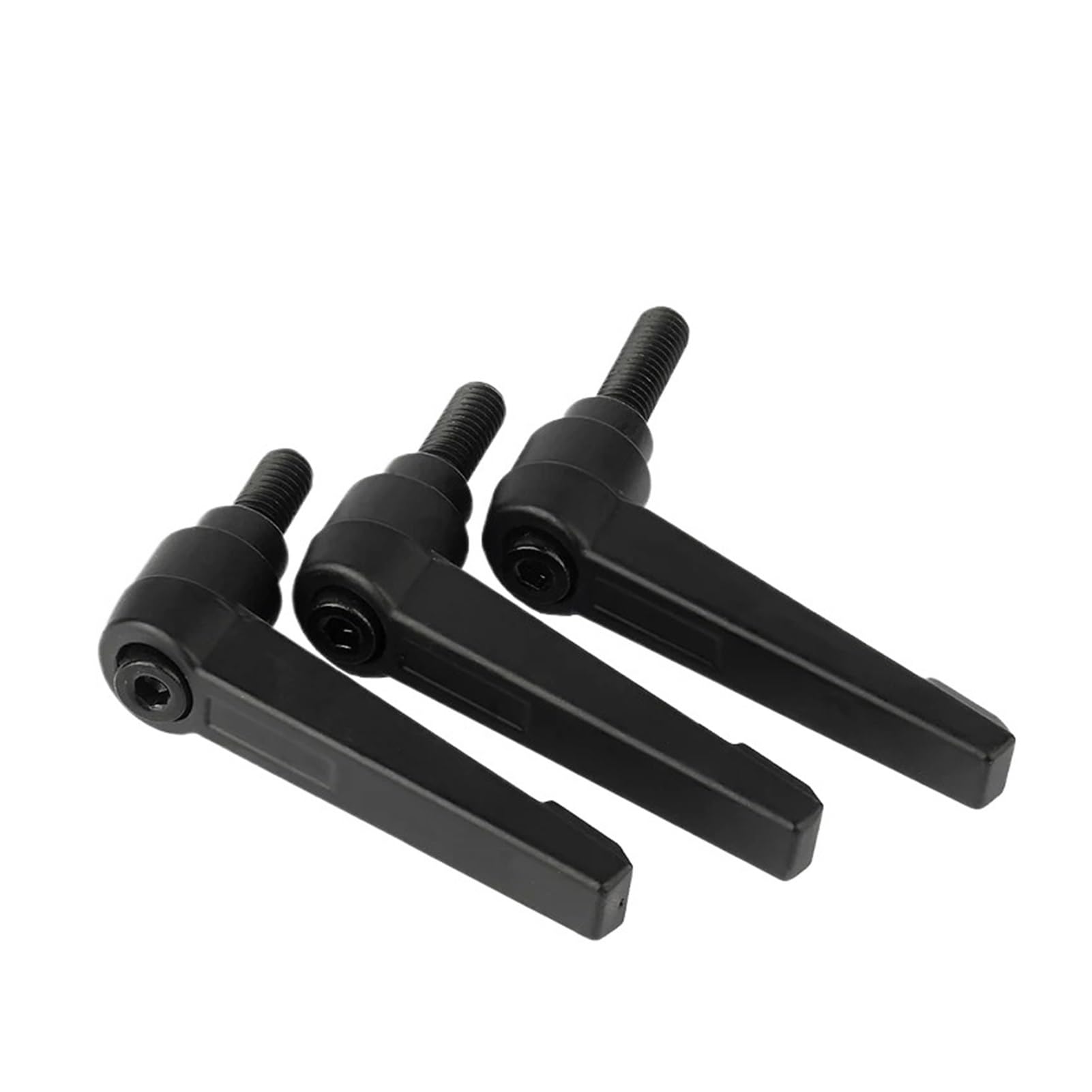 ZUVNIK Adjustable Clamping Lever Handles 1PC M8 Adjustable Handle Lever Clamping Handles Thread Metal Knob Machinery Tools Clamping Lever Machinery Handle Screws Bolt(M8x63x32)