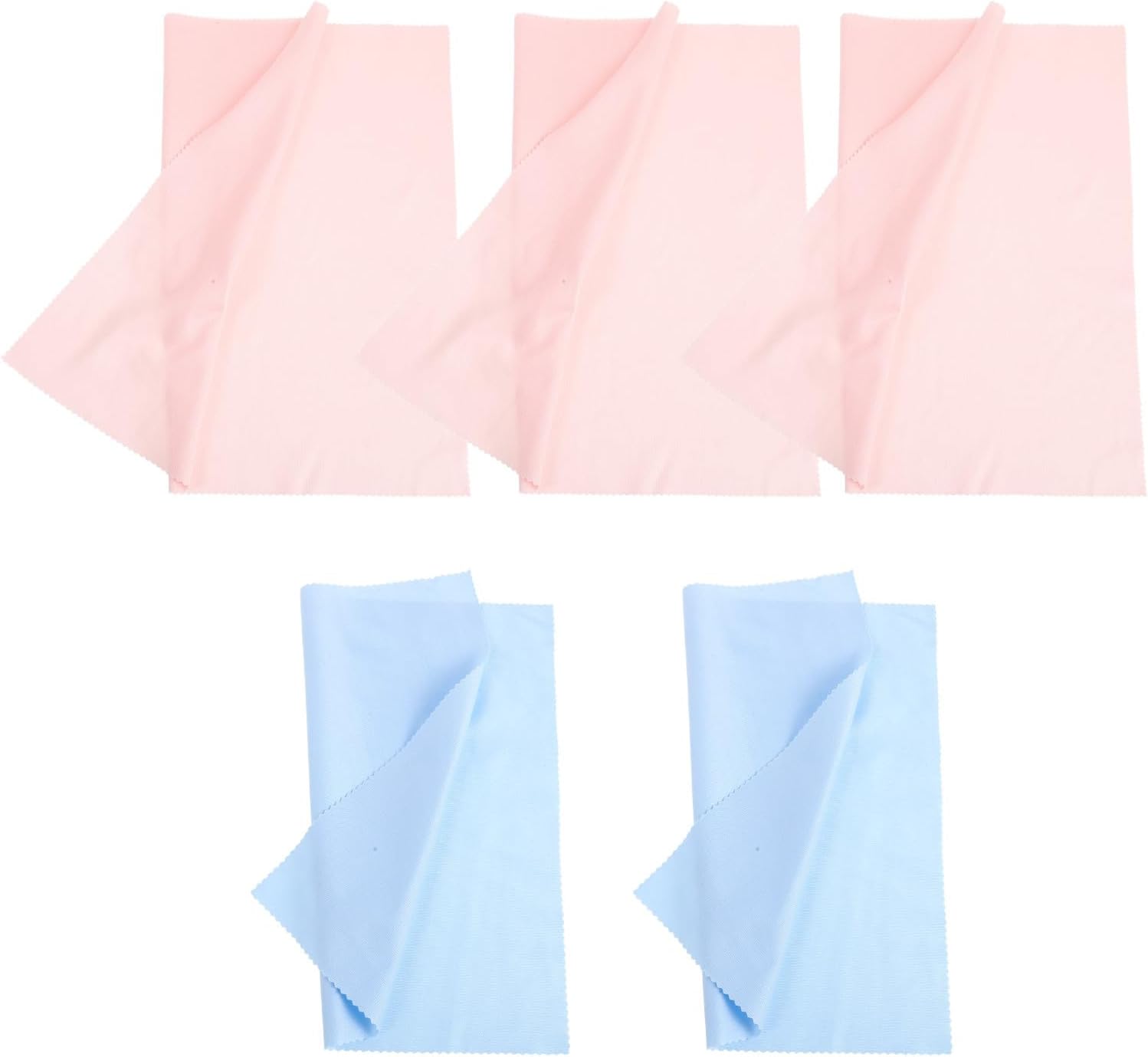 5pcs Musical Instrument Wiping Cloth for Guitars, Fabric