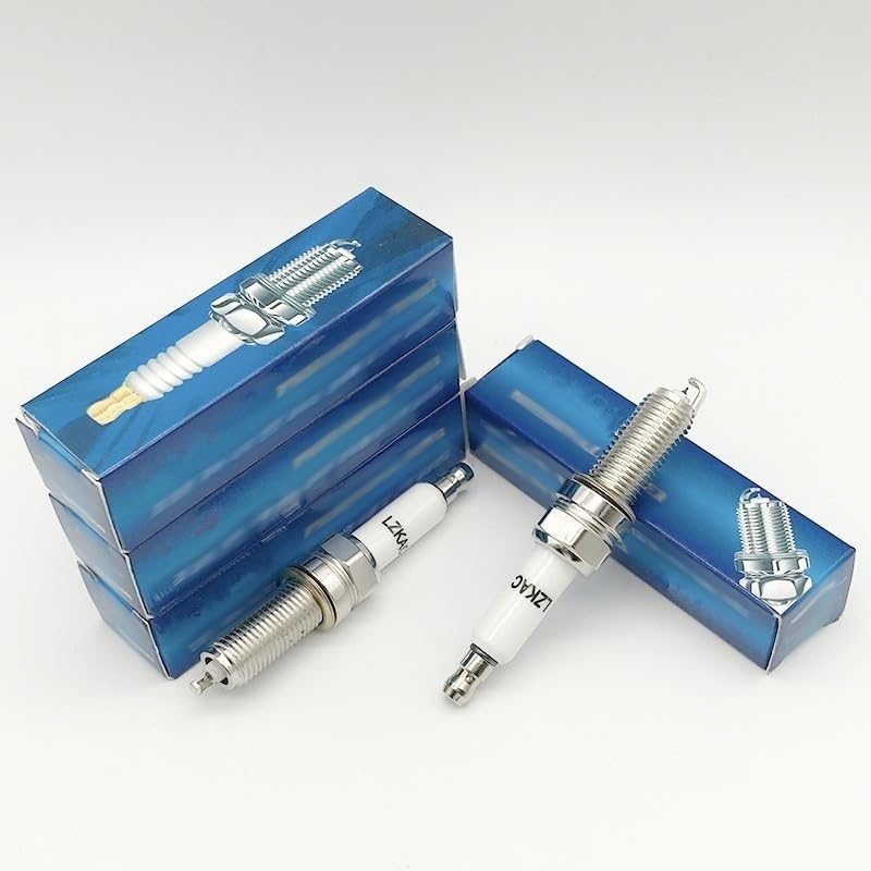 4pcs iridium bujías lzkac/ajuste para silzkr7b11 silzkr6b-10e 12290-r48-ho 5787 ilzkr7b-11s silzkr6b11 lzkr6b-10e 18846-11070 ixuh22 Bujía de motor