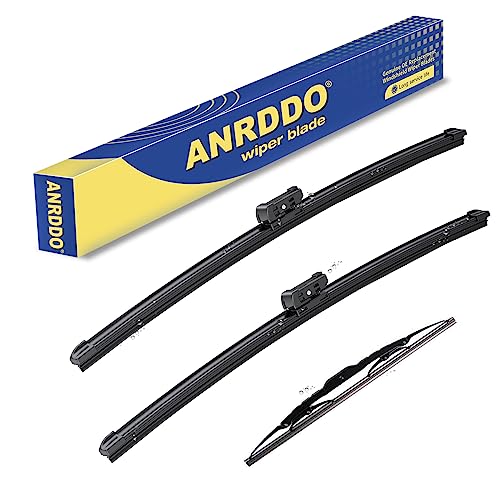 Image of 3 wipers Replacement For Chevrolet Trax 2013-2021 2022 2023 Buick Encore 2013-2021 2022 Original Equipment Windshield Wiper Blades Set - 26 inch+14 inch +10 inch (Set of 3) Top Lock