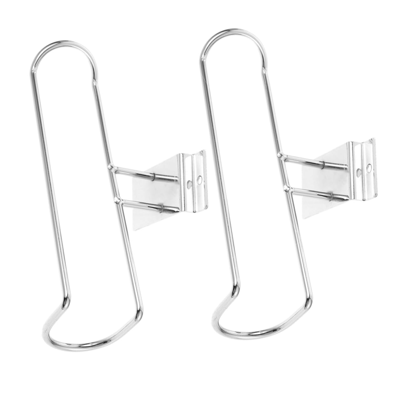 GOOHOCHY Stainless Steel Roller Skates Rack 2pcs Skates Display Stands Holder Space-Saving for