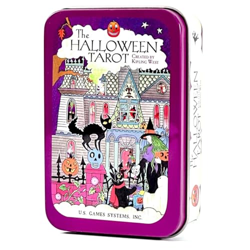 I.I.J ^bgJ[h nEBE^bg ʓ Halloween Tarot in a Tin EFCg 78 ^bg肢 {t Ki