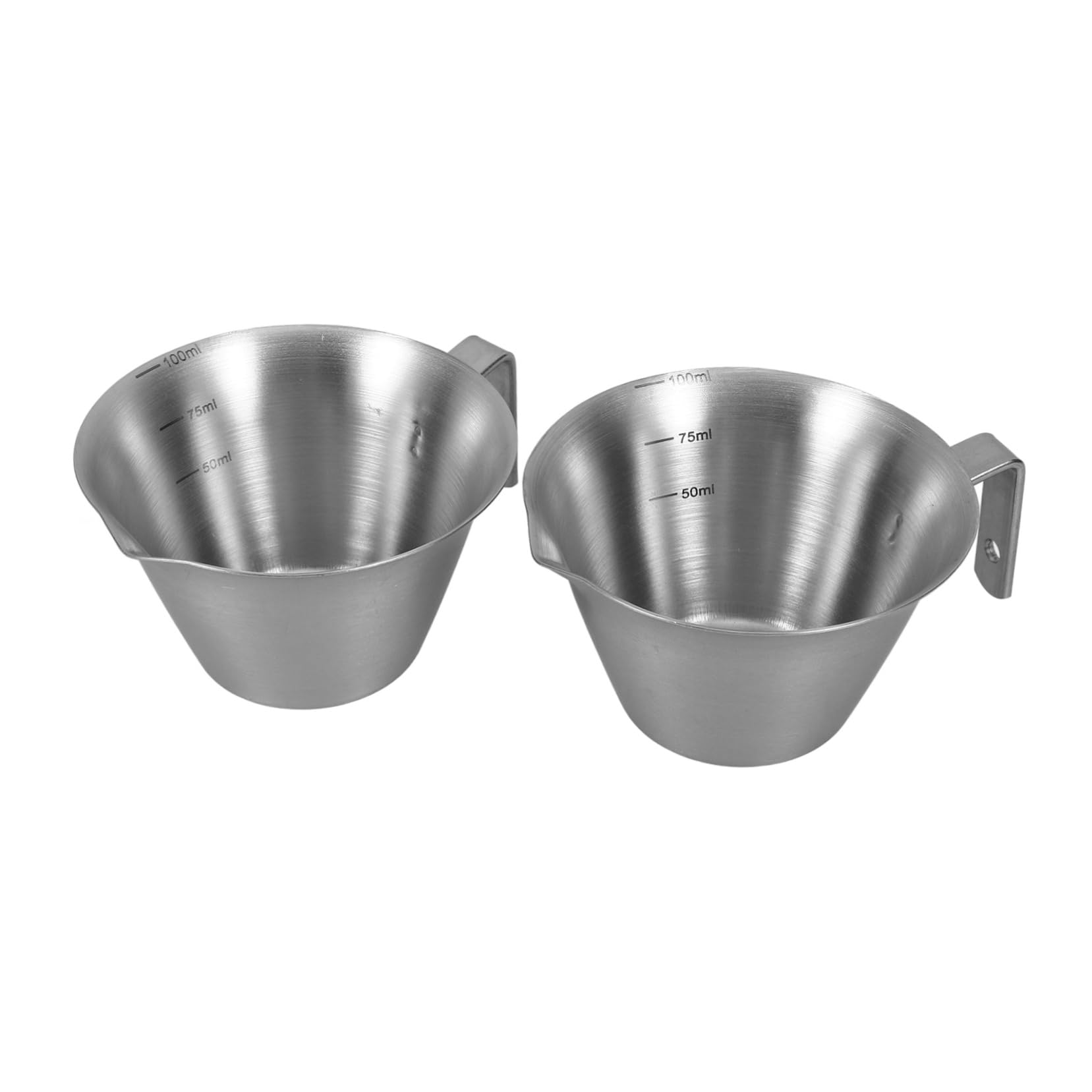 PRETYZOOM 10piezas Tazas De Espresso Inoxidable Con Para y Para Bar Cocina o Cafetería