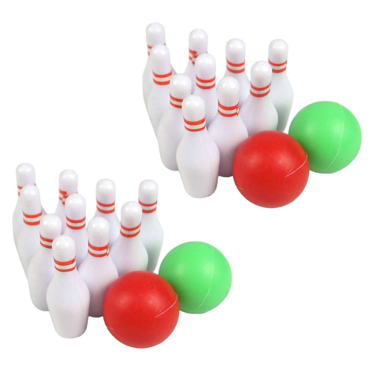 SAFIGLE Bowling Ball Model Kids Suits Interior Accessories Exercise Accessories 2 Sets Mini House Bowling Small House Accessory Kids Bowling Set Mini House Accessory Adorable Mini Bowling