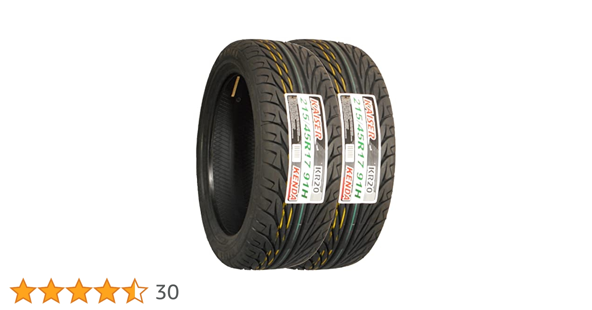 Amazon.co.jp: ケンダ(KENDA) サマータイヤ KAISER KR20 215