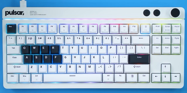 Amazon.com: Pulsar XBOARD QS Mechanical Gaming Keyboard – QMK/VIA