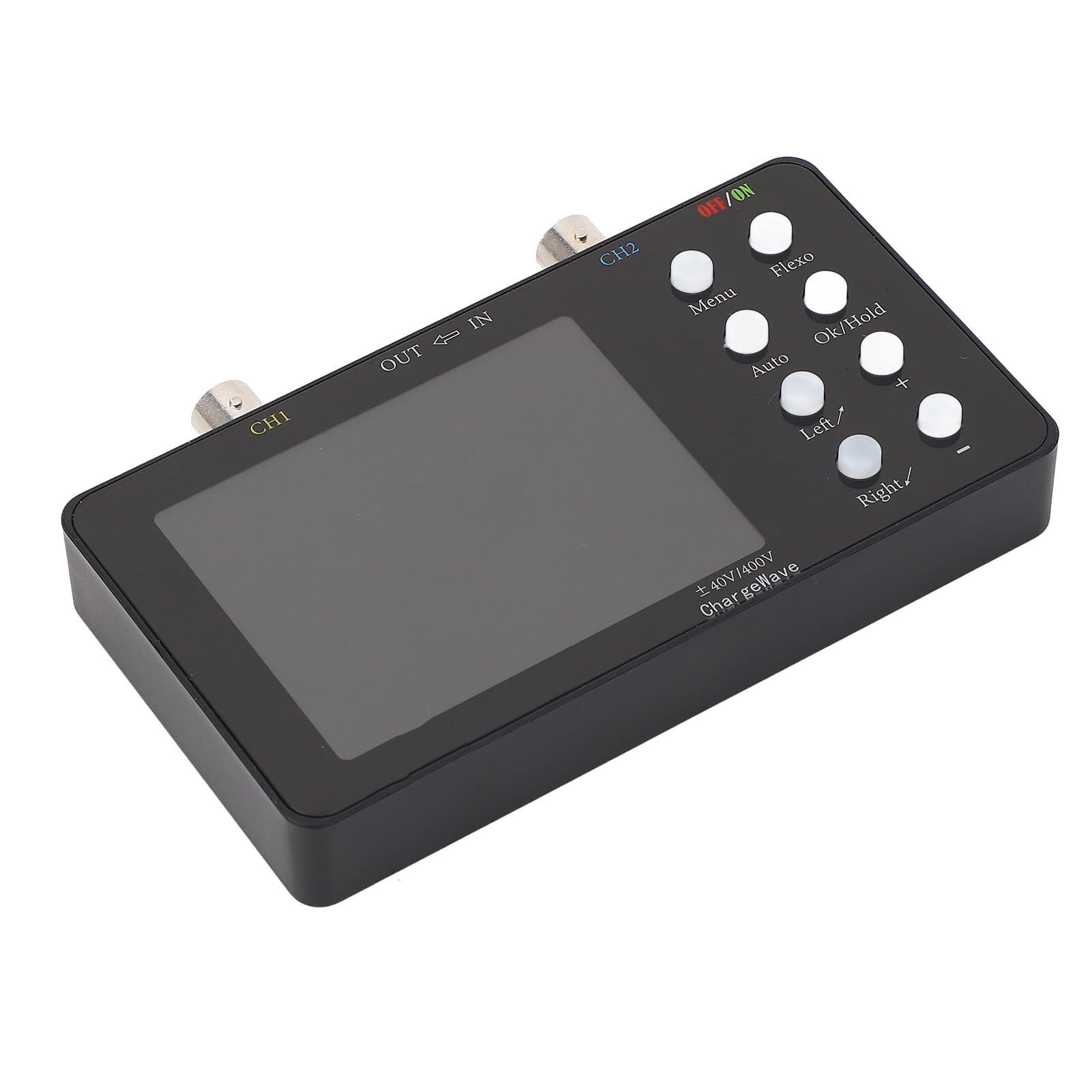 Greensen Lcd Display 2 Canali Oscilloscopio Portatile Per Auto, Oscilloscopio Digitale Con Profondità Di Memoria 20K E Area Campione, Strumento Di Misura Per Progetti Elettronici Con Support