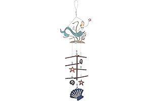 Sunset Vista Designs Great Outdoor Land and Sea Collection Wind Chime - Mermaid