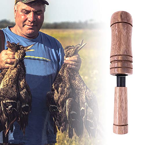 Entenpfeife, Hölzern Gans-Entenlocker, Outdoor-Jagd Camping Entenruf Lockvogel Rookrufer Jägerpfeife für Wildgans Stockente Fasan