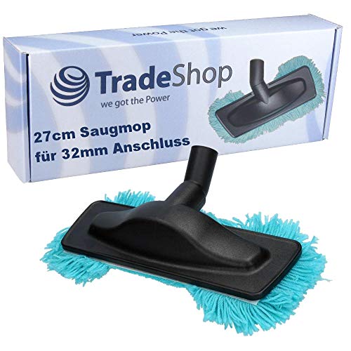 Cepillo de fregona de succión 27 cm de diámetro 32 mm para aspiradora de agua Hyla, Prowin, Vivenso, Rainbow, ProAqua; Thomas Allergy & Family AQUA+, antialérgicos AQUA+