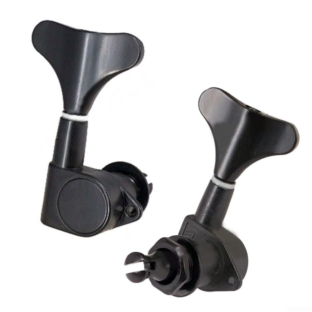 Set di 5 meccaniche per basso elettrico professionale (2L3R nero)
