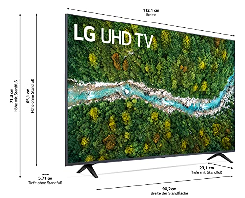 LG 50UP77009LB 127 cm (50 Zoll) UHD Fernseher (4K, 60 Hz, Smart TV) [Modelljahr 2021] – Bild 3