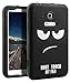 Galaxy Tab 3 Lite 7.0 Case,Galaxy Tab E Lite 7.0 Case,SKYLMW Fashion Hybrid Heavy Duty Rugged Shockproof Cover for Galaxy Tab E lite 7.0 SM-T113 & Tab 3 Lite T110 / T111 7.0 Inch Tablet Don't Touch