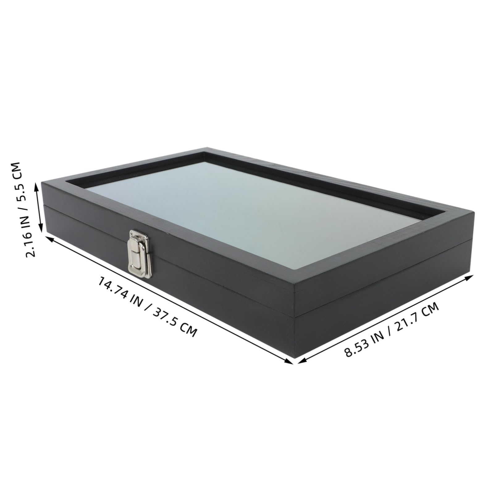 JECOMPRIS Versatile Shadow Box Display Case Lock for Insect Specimen and Jewelry Collections