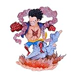 ✨【Modello d'azione】 Questo modello d'azione misura 16 cm., riproduce realisticamente le mosse di combattimento di Rufy, che è molto adatto per la visualizzazione e la raccolta. Può essere posizionato su cassetti, tavoli o scaffali.