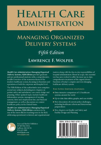 Health Care Administration: Managing Organized Delivery Systems, 5Th Edition #TOP1