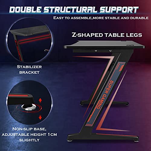 Huracan Large PC Gaming Desk - Image 7
