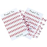 12 Pieces Baseball Hair Ties Girls Baseball Hair Accessories, No Crease Hair Elastics Set for Player and Teams (Baseball Hair Accessories)