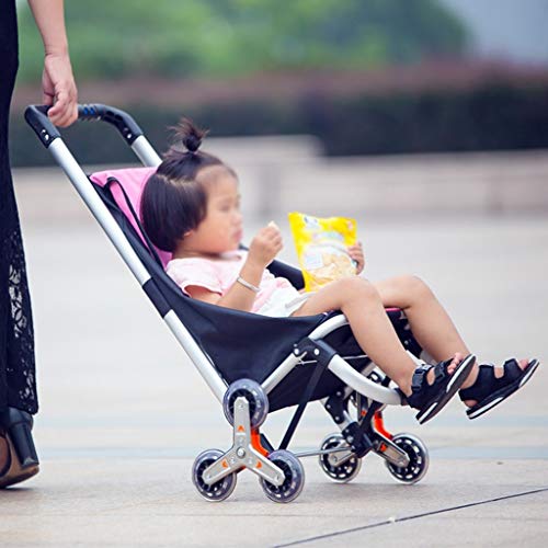 LDBDASA Leichte Klettern Treppen 6 Räder Einkaufen Trolley Haushalt Aluminiumlegierung Anhänger Faltbare Große Kapazität – Bild 5