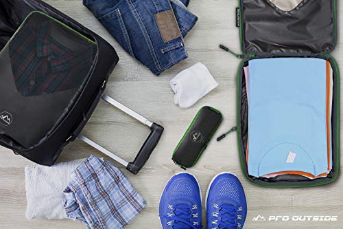 PRO OUTSIDE, Organizer per valigie Anthrazit