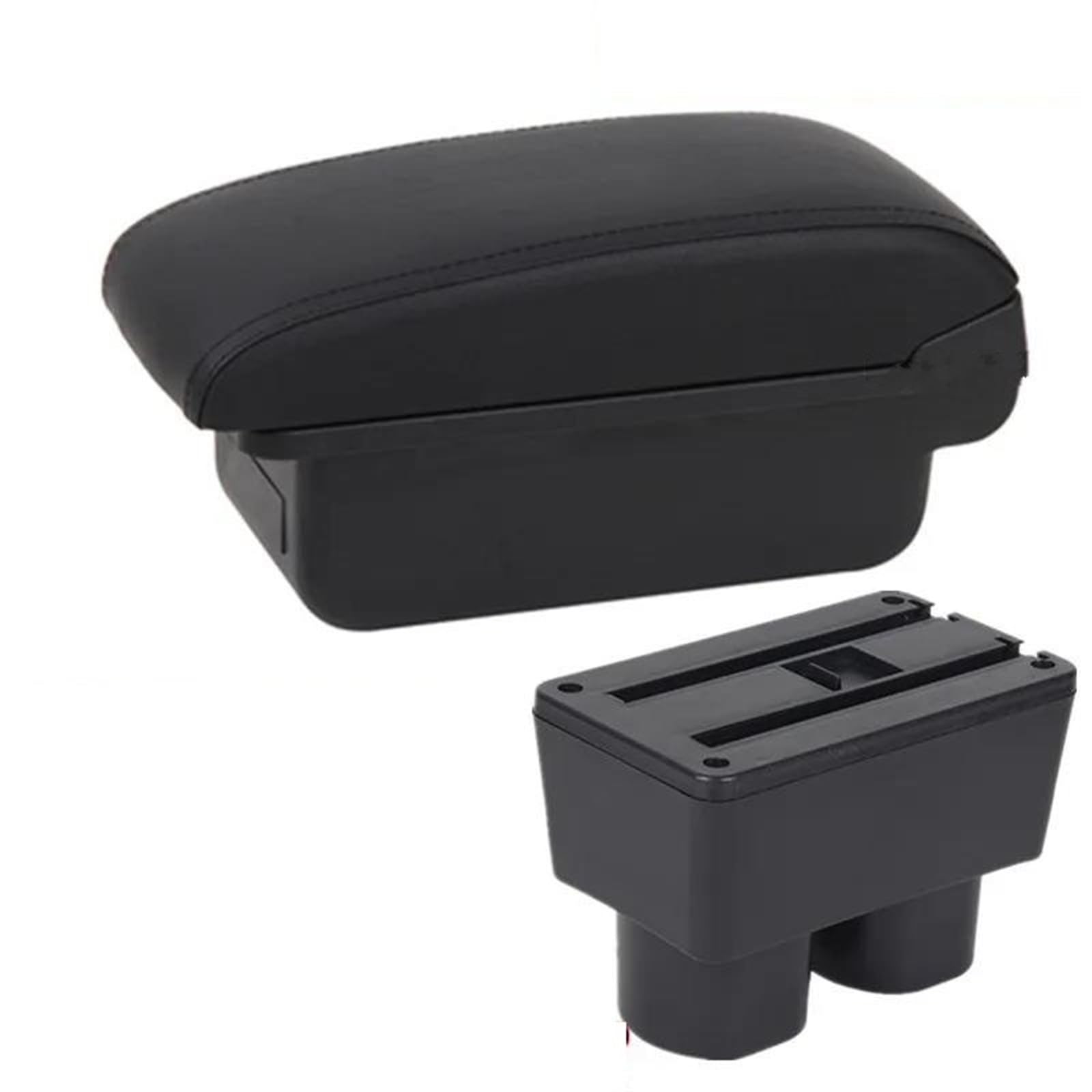 Ysdsls A Black Line No Usb Auto Interior Parts Armrest Box For Figo Car Retrofit Storage With Usb