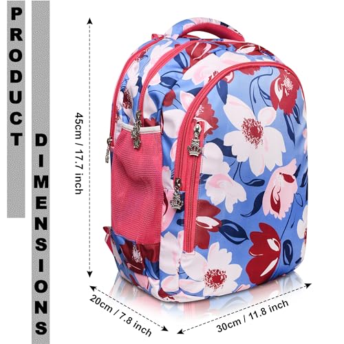 Image of Stylbase Kid School Backpack Bag for Girls and Boys | Ideal School Picnic Travel & Travelling Bag |17 Inches 4 Compartments, Water-Resistant Multipurpose for Kids