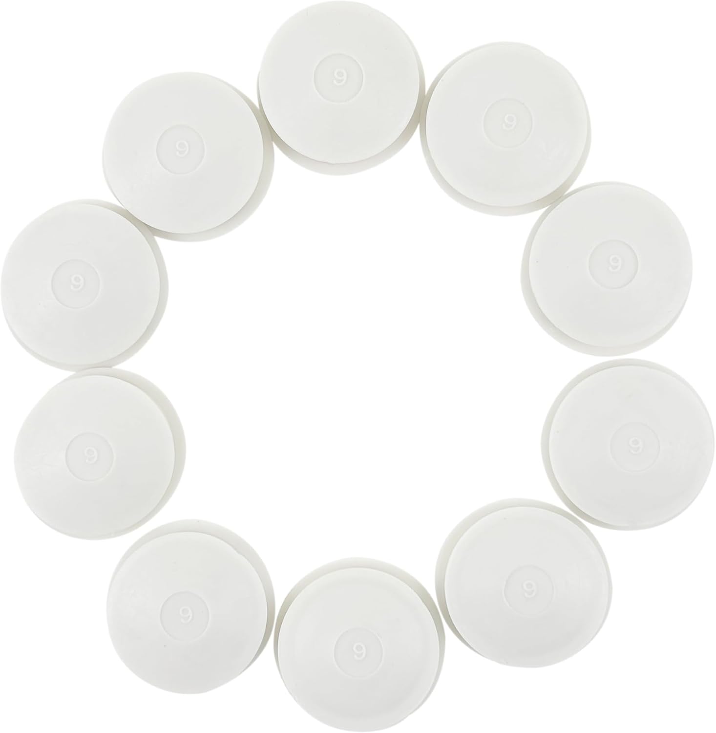 National Artcraft 1-5/16" Rubber Hole Plug for Salt and Pepper Shakers and Piggy Banks - (Pkg/100)