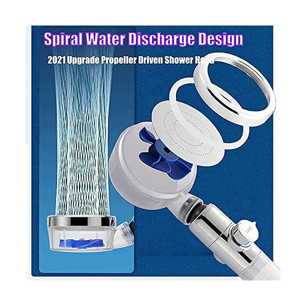Tiktok shower head, Hydro jet vortex shower head filter turbo spa