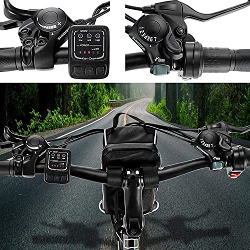 26” Folding Electric Mountain Bike for Adults, E-Bike with 36V 8AH Removable Lithium-Ion Battery 250W Motor 21 Speed… - Image 7