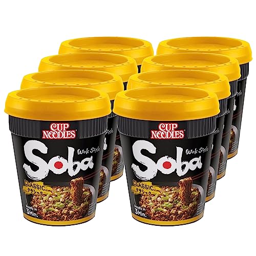 Nissin Soba Classic Pot Noodles - 8 Cups