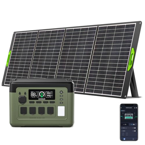 Amazon.co.jp: EENOUR ポータブル電源 P1000PLUS 大容量 1024Wh