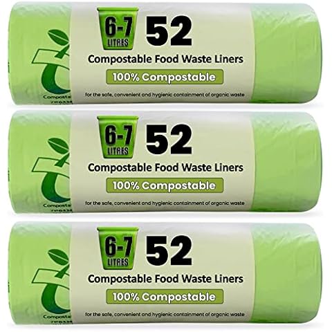 Haya Home 6L-7L Eco Compostable Bin Bags Cover
