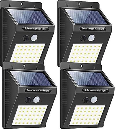 SKYUNION Motion Sensor 20 LED Solar Light, Outdoor Weatherproof for Driveway Garden Path Yard (4)