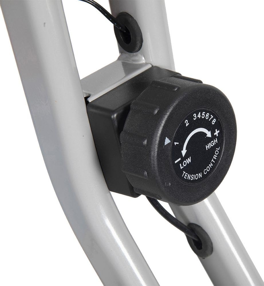 Cyclette Bici da camera X-Bike Star pieghevole salvaspazio - regolatore di sforzo fino a 8 livelli - computer digitale multifunzionale - fitness a casa - Certificato Ce e EN957 | Salvaspazio, Regolatore di sforzo fino a 8 livelli, Computer digitale multif