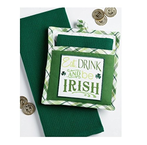 Design Imports Irish Topflappen Geschenk-Set (90824)