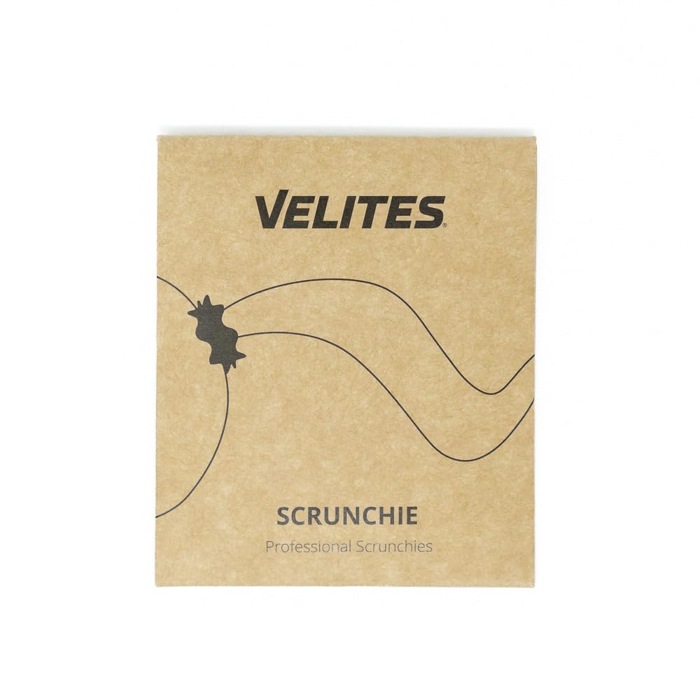 Velites I Elastico Sportivo Tipo Scrunchie | Tenuta stabile e senza tirare | Non lascia segni ed evita rotture