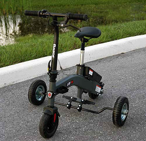 Image of Hardline Products USA Wheels for Tots Training Wheels for Razor UB1 Seated Electric Scooter - 1702-UT-UB1