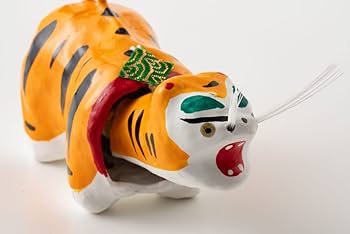 工芸品　虎 送料無料】 純金 猛虎 A 300g / 光則（金工芸） 高級