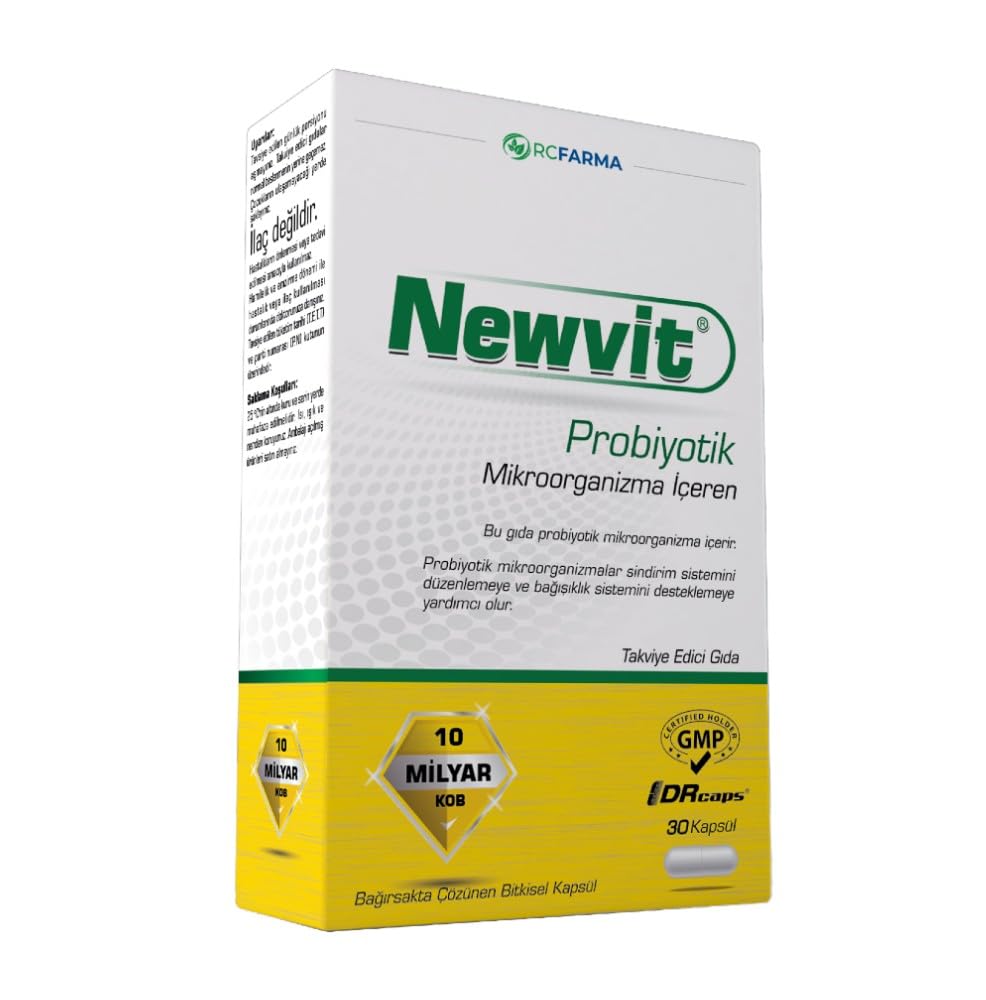 Rc Farma Newvit Probiyotik 30 Kapsül