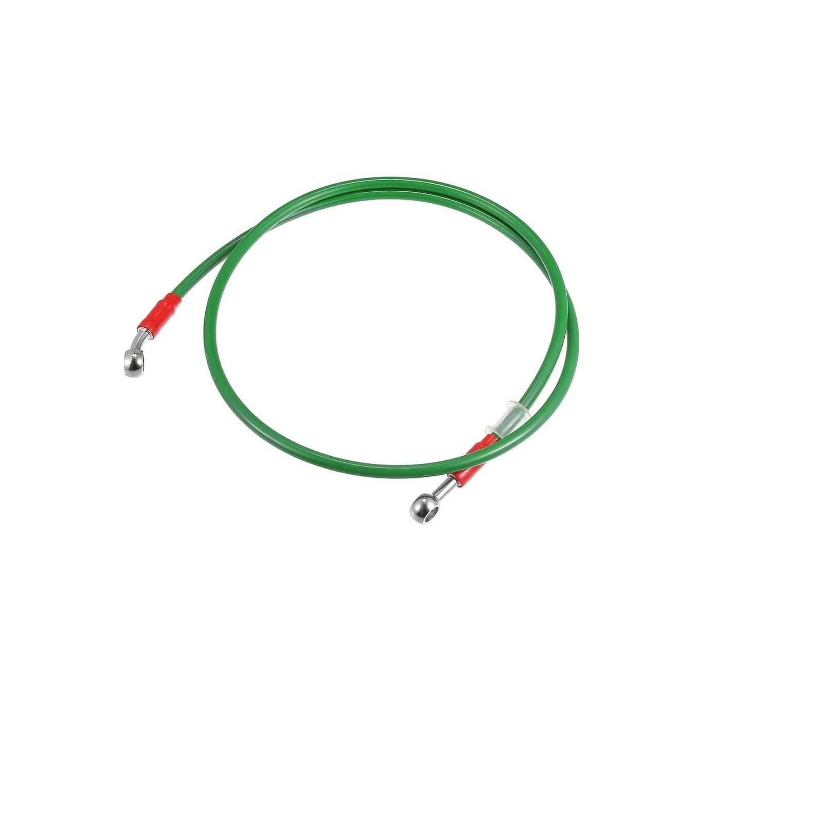 Ksxzw Green Motorbike Part Motorcycle Brake Hose Oil Line Pipe Length 120Cm 10Mm Inner Diameter 28° 0°