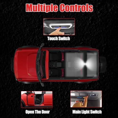 Luces LED para techo trasero Ford Bronco 4 puertas 2021-2026 miniatura 4
