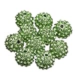 Boule est en argile avec cristal.