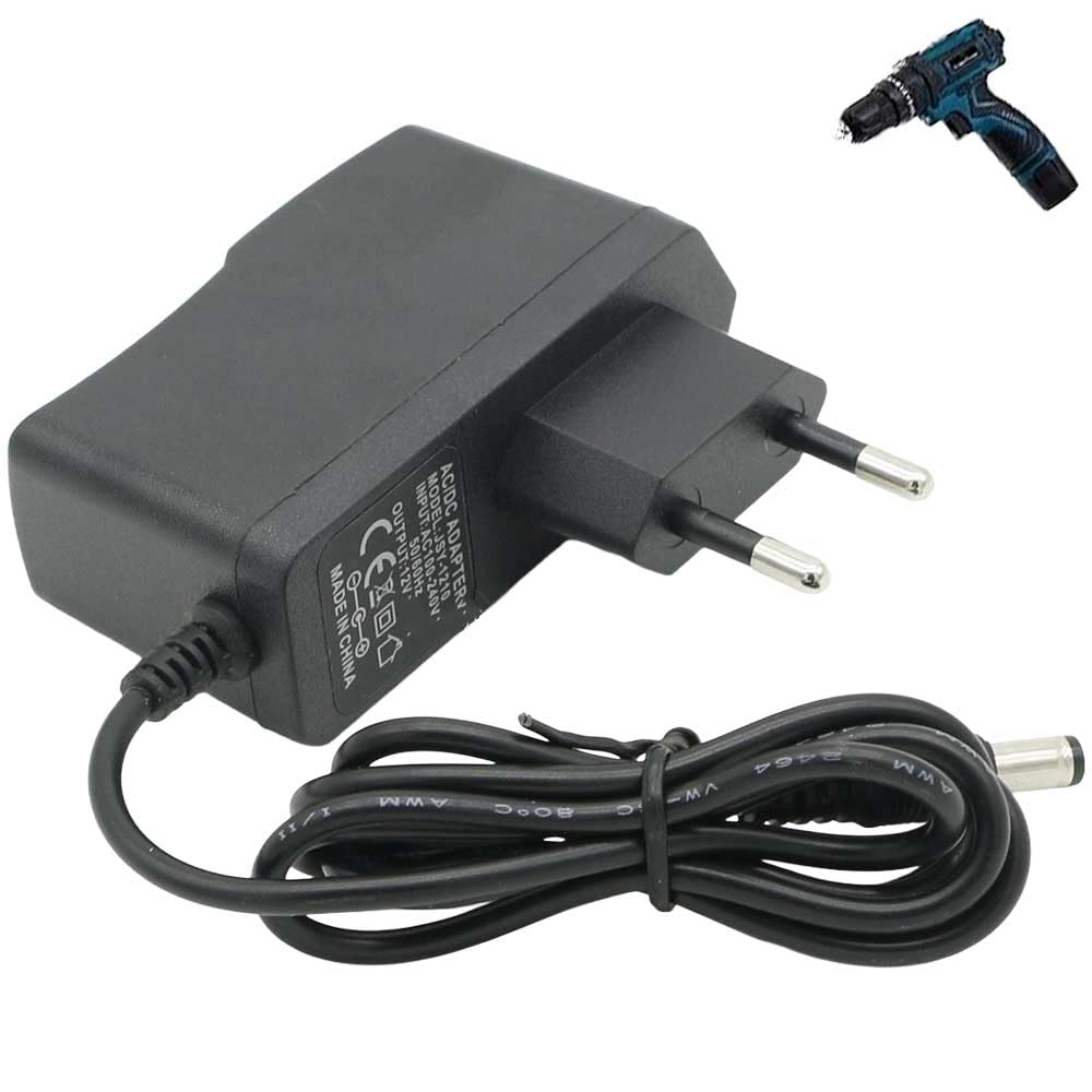 12.6V 1A Li-ion Battery Charger Power Adapter for Cordless Drill Charger Rechargeable 12v Lithium Battery (1Pcs 12V 1Amp DC Power Adapter)-picture-16