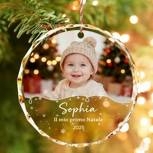Bemaystar il mio Primo Natale Personalizzata 2025 - Palline di