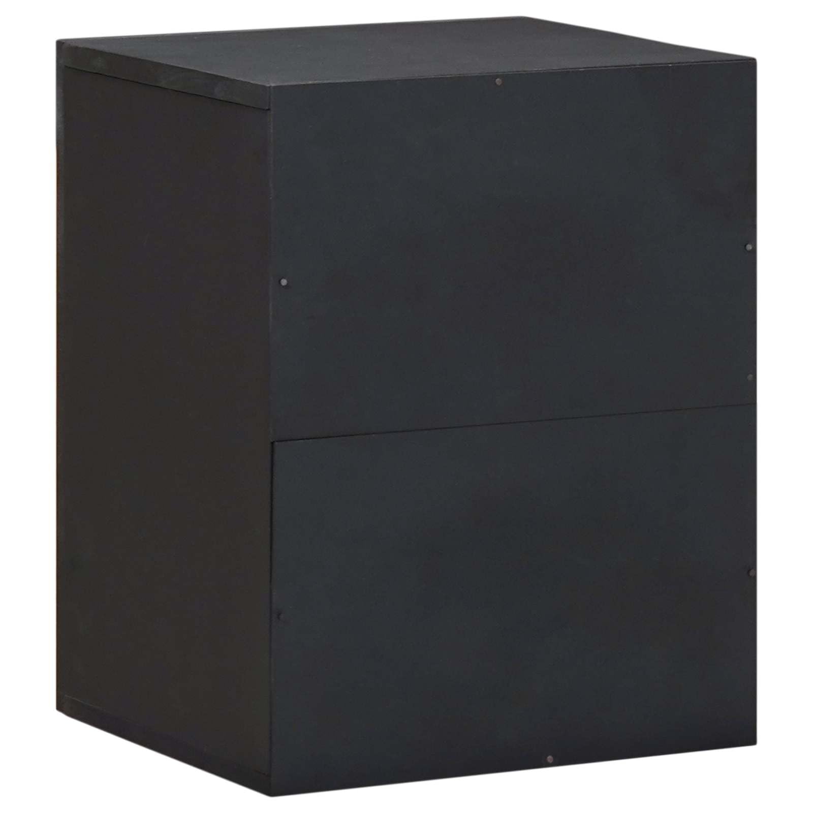 Armario colgante multicolor 38 x 33,5 x 48 cm madera maciza mango